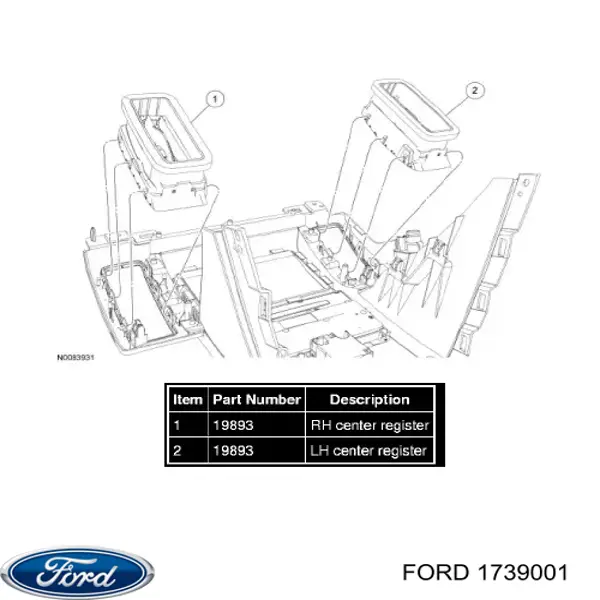 1739001 Ford 