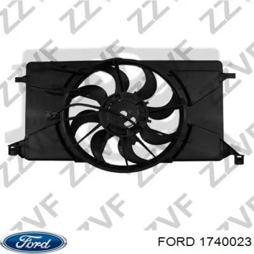 Электровентилятор охлаждения 1690949 Ford