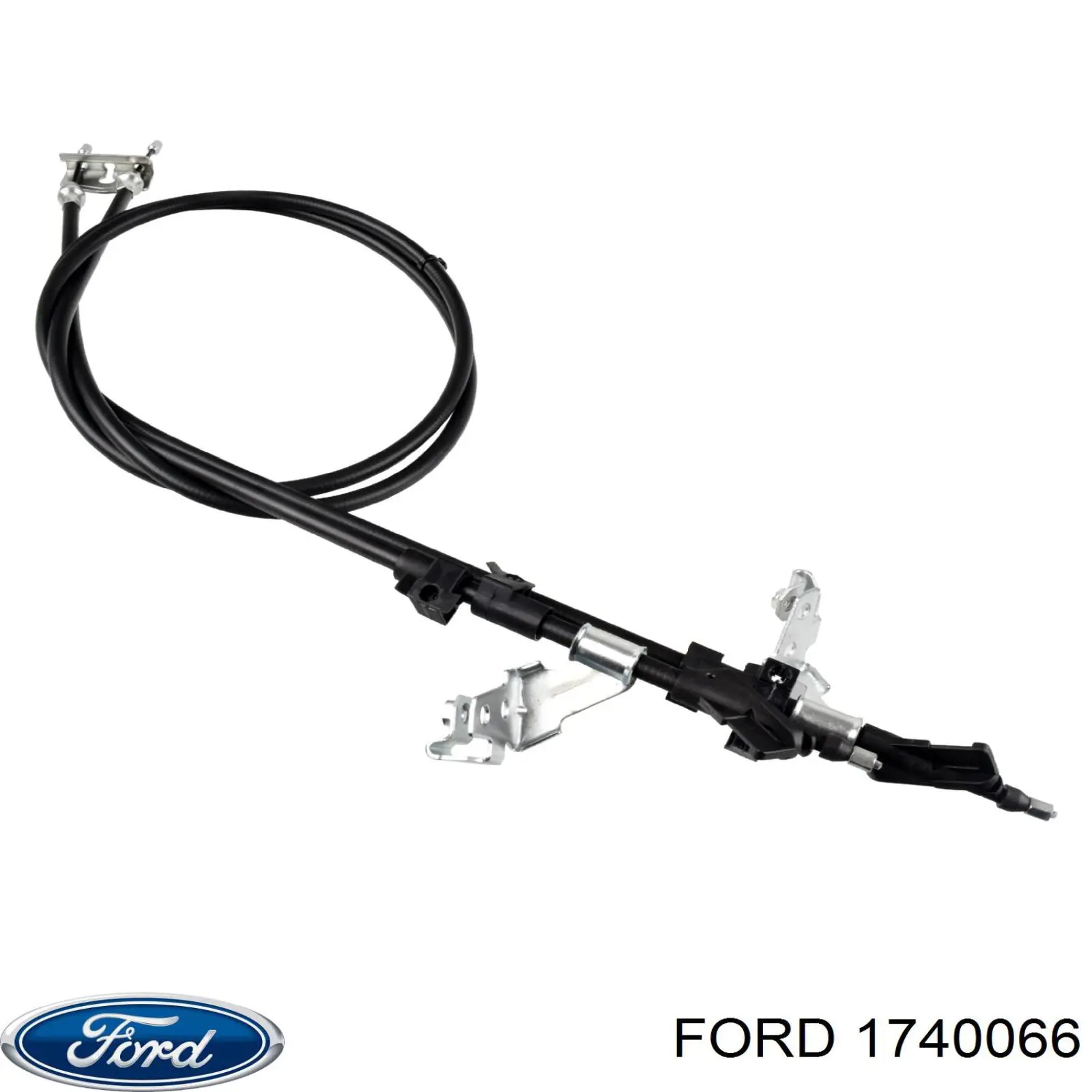 1740066 Ford трос ручного тормоза задний правый/левый
