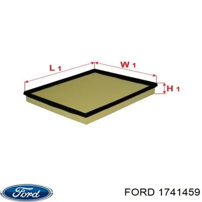 Купить 1741459 Ford Автомобильный фильтр воздуха