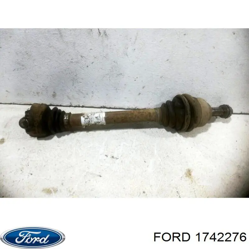 1742276 Ford semieixo (acionador dianteiro esquerdo)