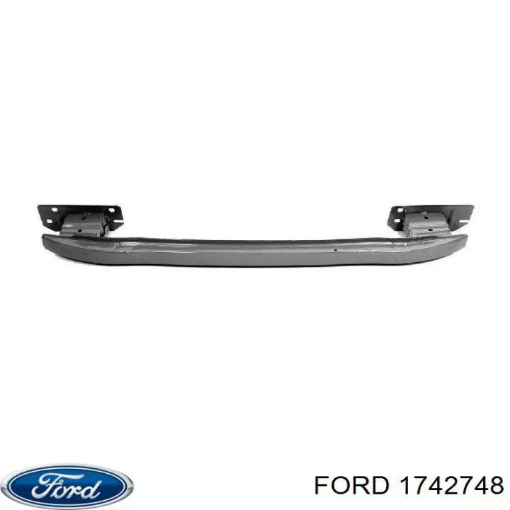 1742748 Ford reforçador do pára-choque traseiro