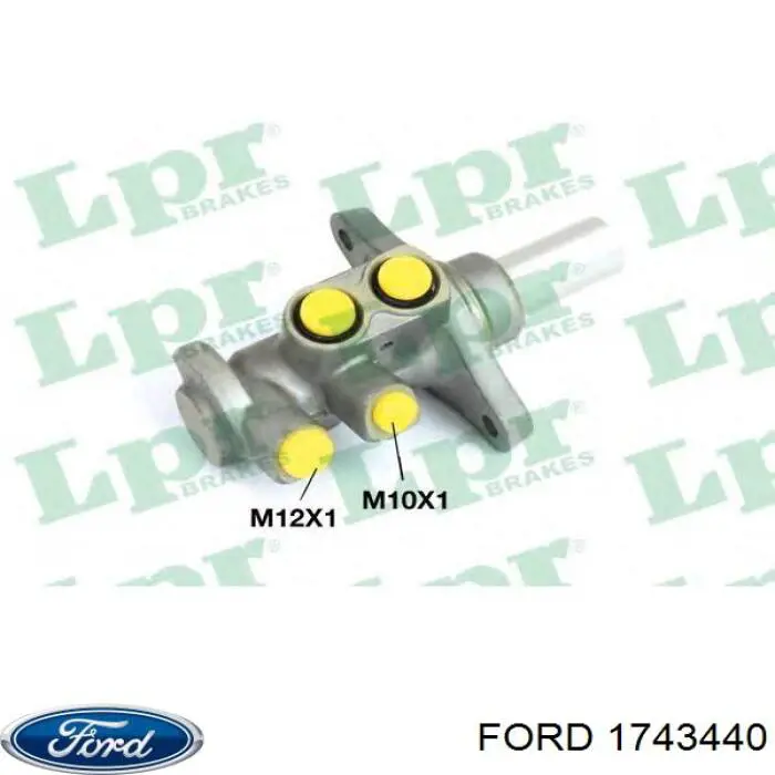 1743440 Ford Цилиндр тормозной, главный