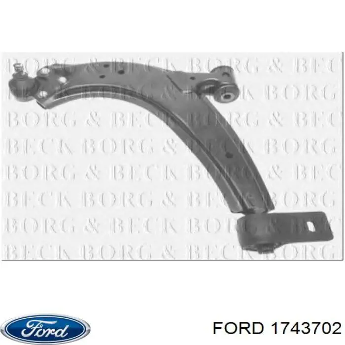 Лямбдазонд, датчик кислорода после катализатора Ford 1743702 цена, от 12.67 USD