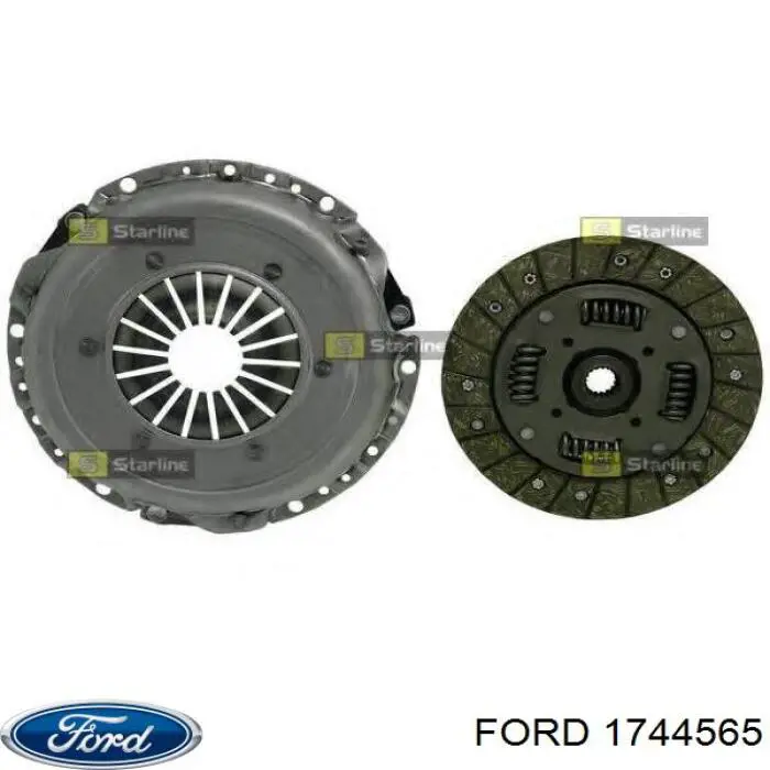 Комплект сцепления (3 части) Ford 1744565 цена, от 28.18 USD