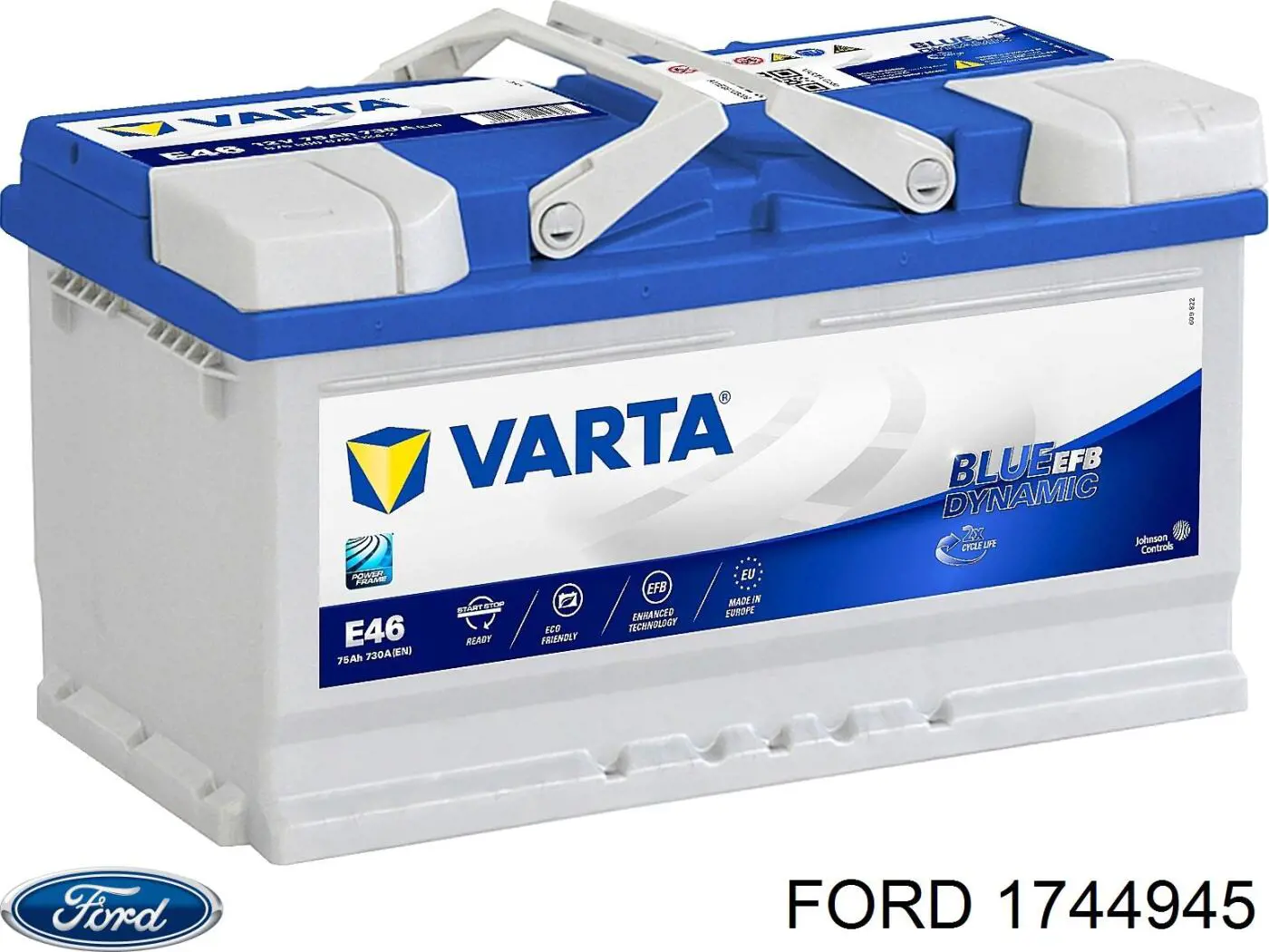 Аккумулятор автомобильный Ford 1744945 цена, от 163.71 USD