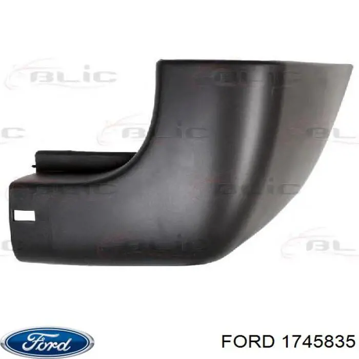 1745835 Ford Клык заднего бампера левый