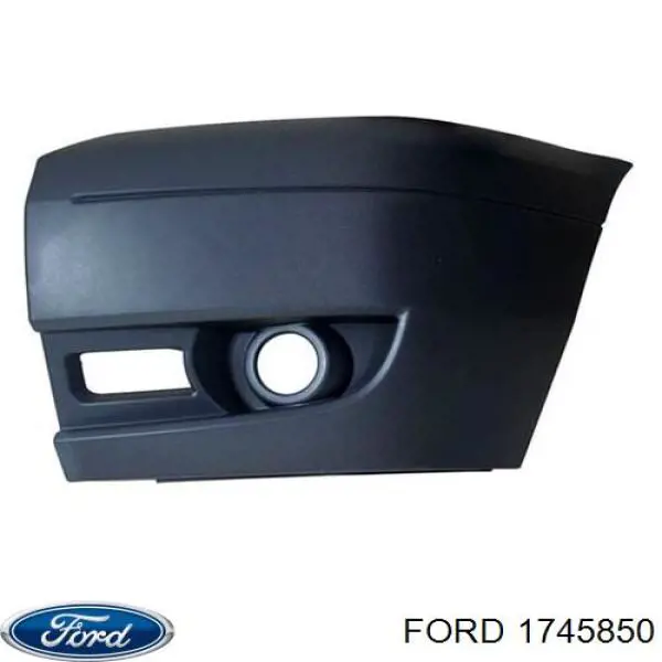 1745850 Ford Бампер передний клык левый