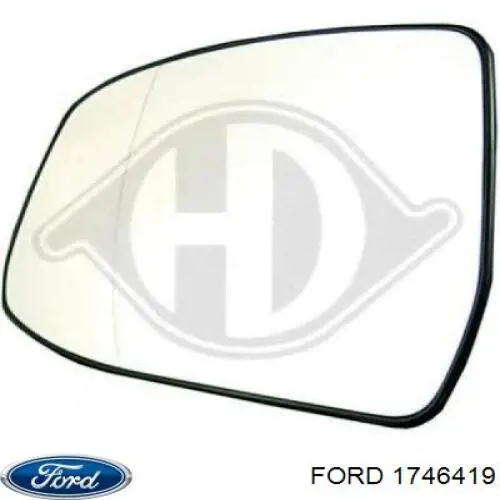 Купить 1746419 Ford Стекло правого зеркала заднего вида