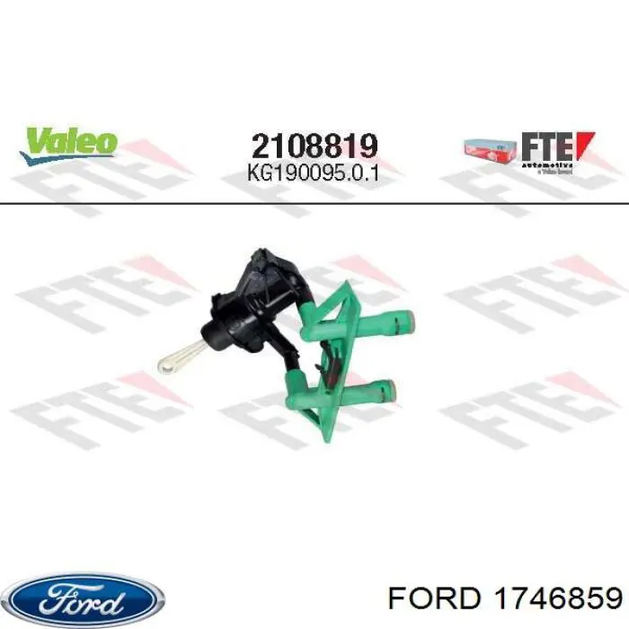 Cilindro mestre de embraiagem Ford 1746859