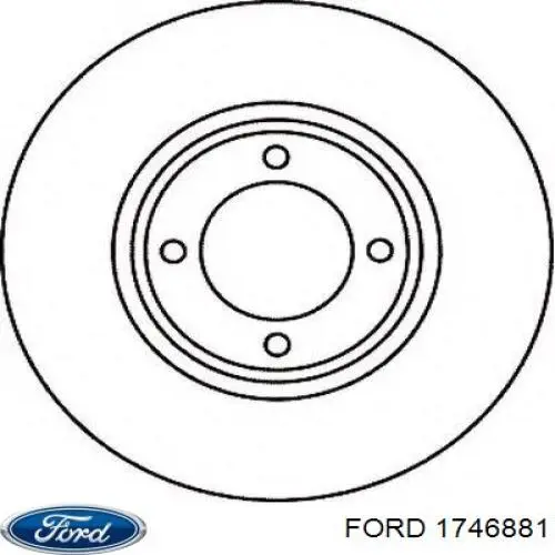 Комплект сцепления (3 части) Ford 1746881 цена, от 107.67 USD