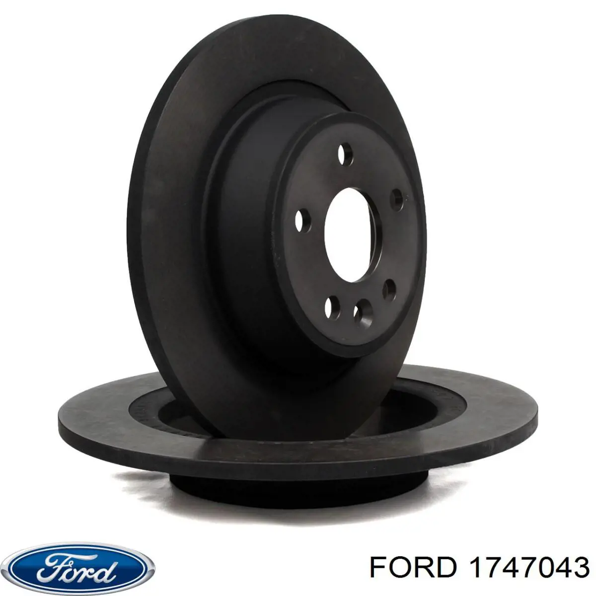 Sapatas do freio dianteiras de disco 1747043 Ford