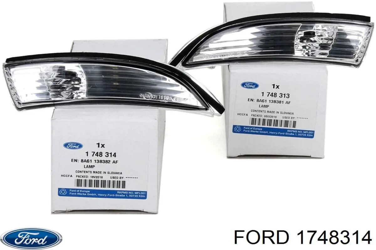 Указатель поворота зеркала правый 1748314 Ford