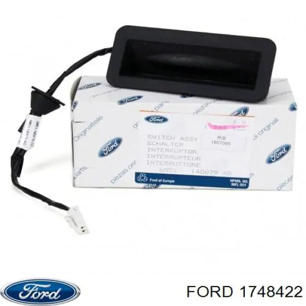 Купить 1748422 Ford Кнопка привода замка крышки багажника (двери 3/5-й (ляды)