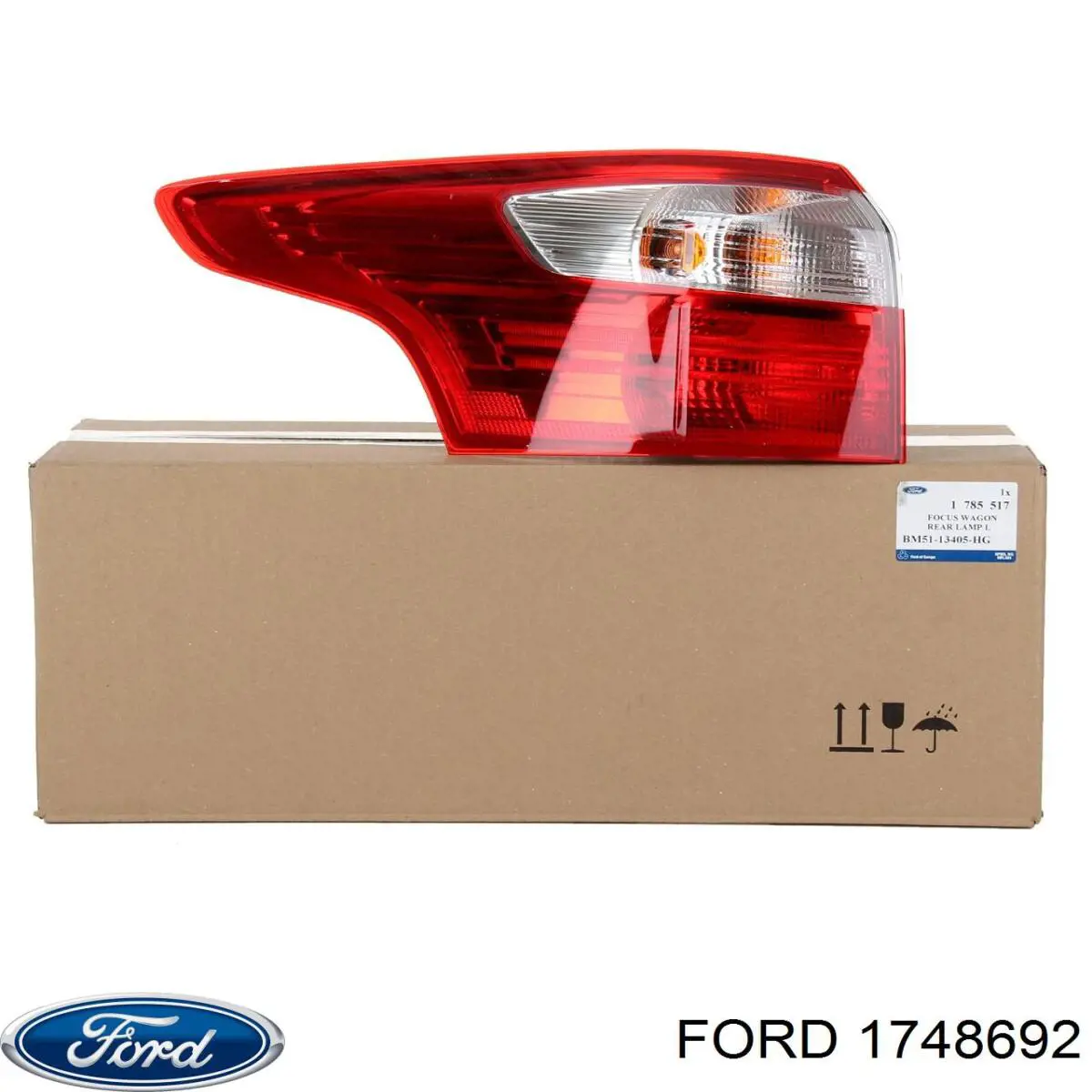 1748692 Ford фонарь задний левый внешний