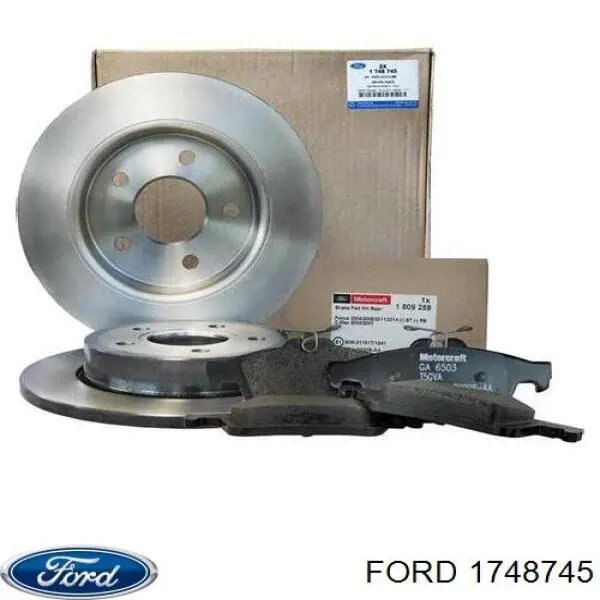 Задний тормозной диск Ford 1748745 цена, от 11.99 USD