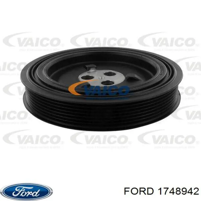 Купить 1748942 Ford Шкив-демпфер коленвала