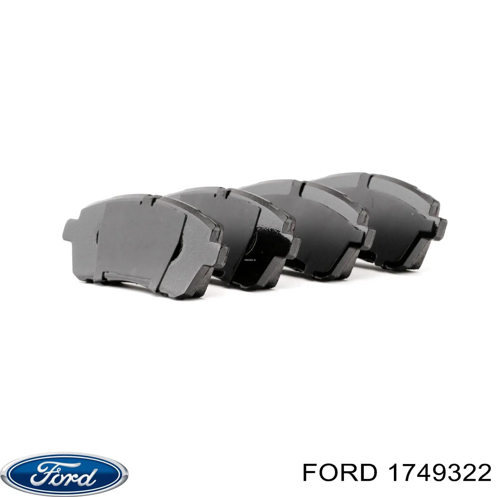 1749322 Ford Колодки передние