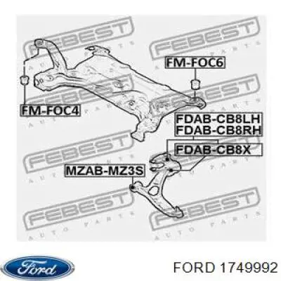 Купить 1749992 Ford Рычаг передней подвески левый