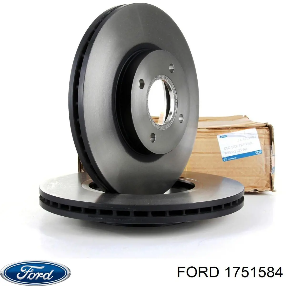 Freno de disco delantero 1751584 Ford