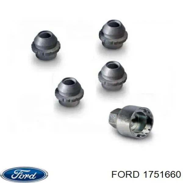 Колесный болт 1751660 Ford