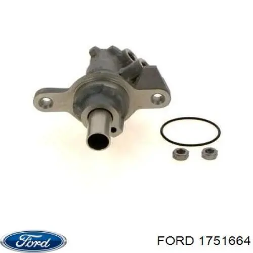 Цилиндр главный тормоза (гидротормозов) Ford 1751664 цена, от 39.33 USD