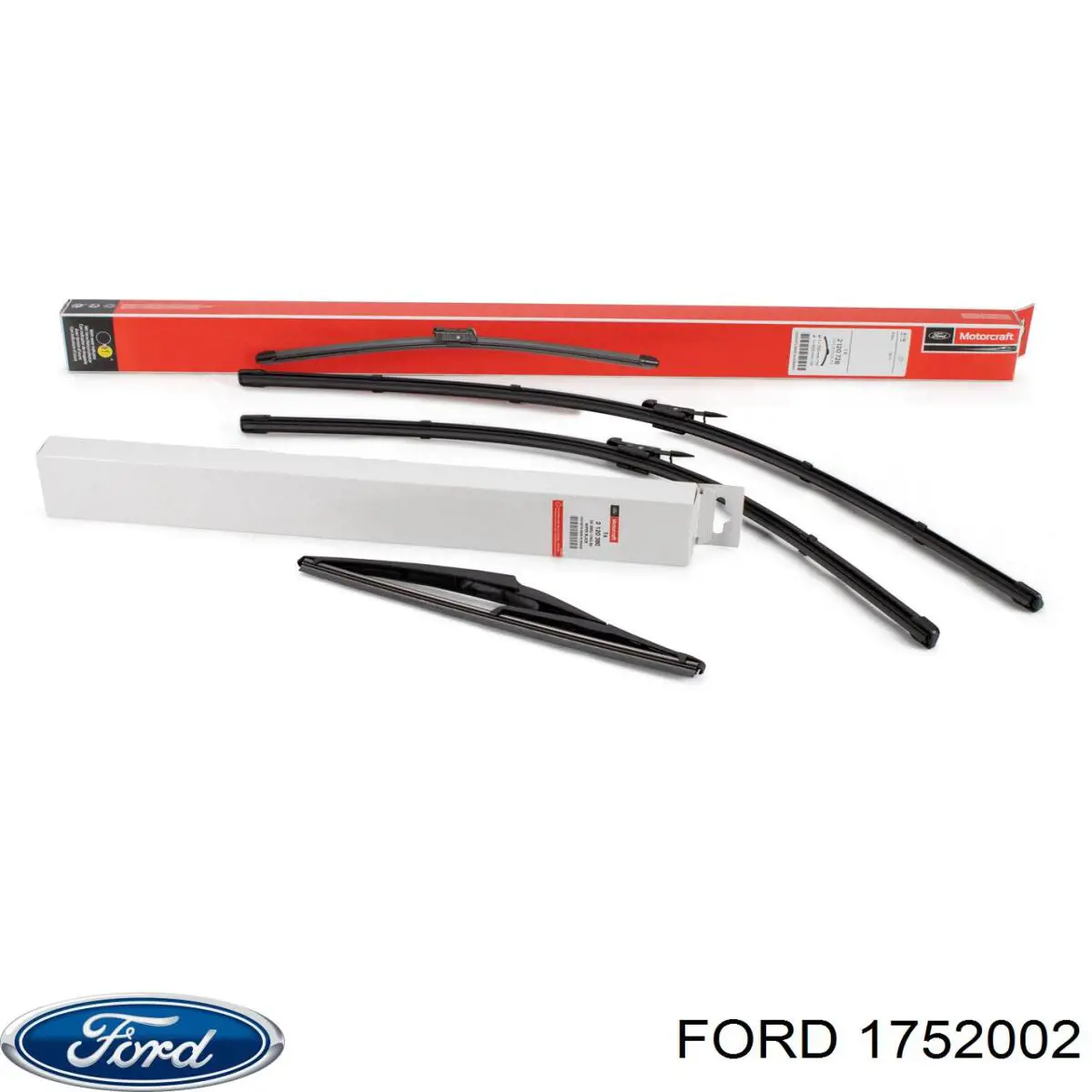 1752002 Ford limpa-pára-brisas do pára-brisas, kit de 2 un.