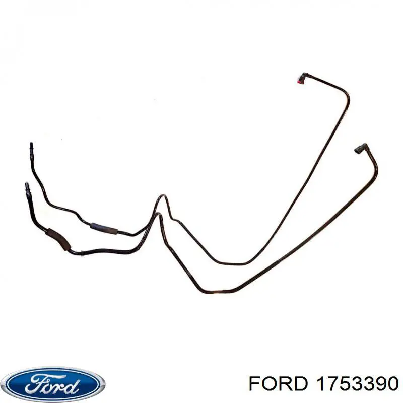 1750814 Ford tubo de combustível, kit