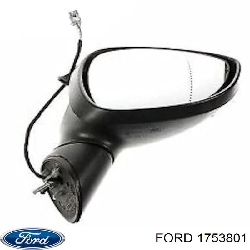 Купить 1753801 Ford Боковое зеркало заднего вида правое