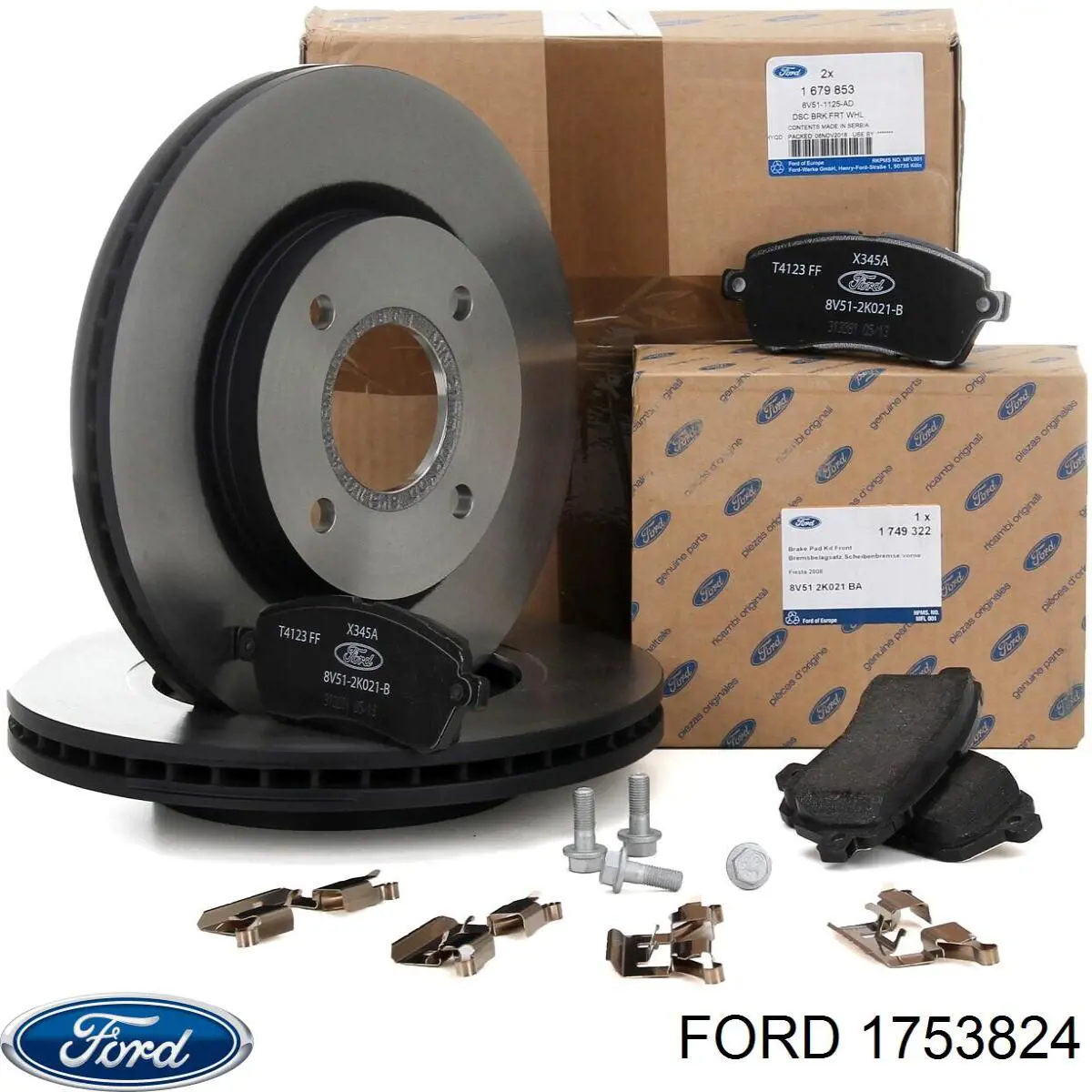 1753824 Ford Левое боковое зеркало