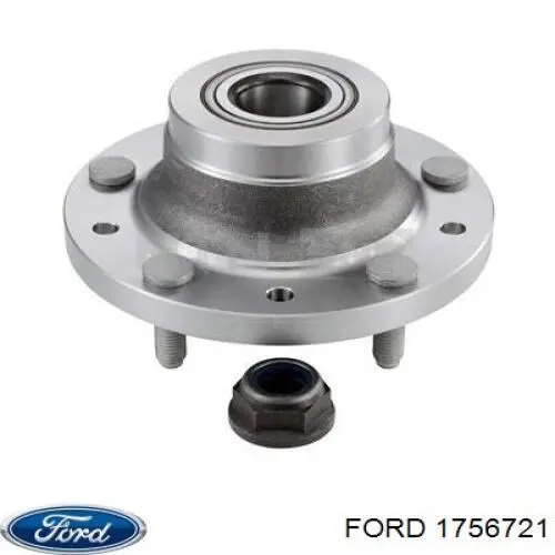 Задняя ступица 1756721 Ford