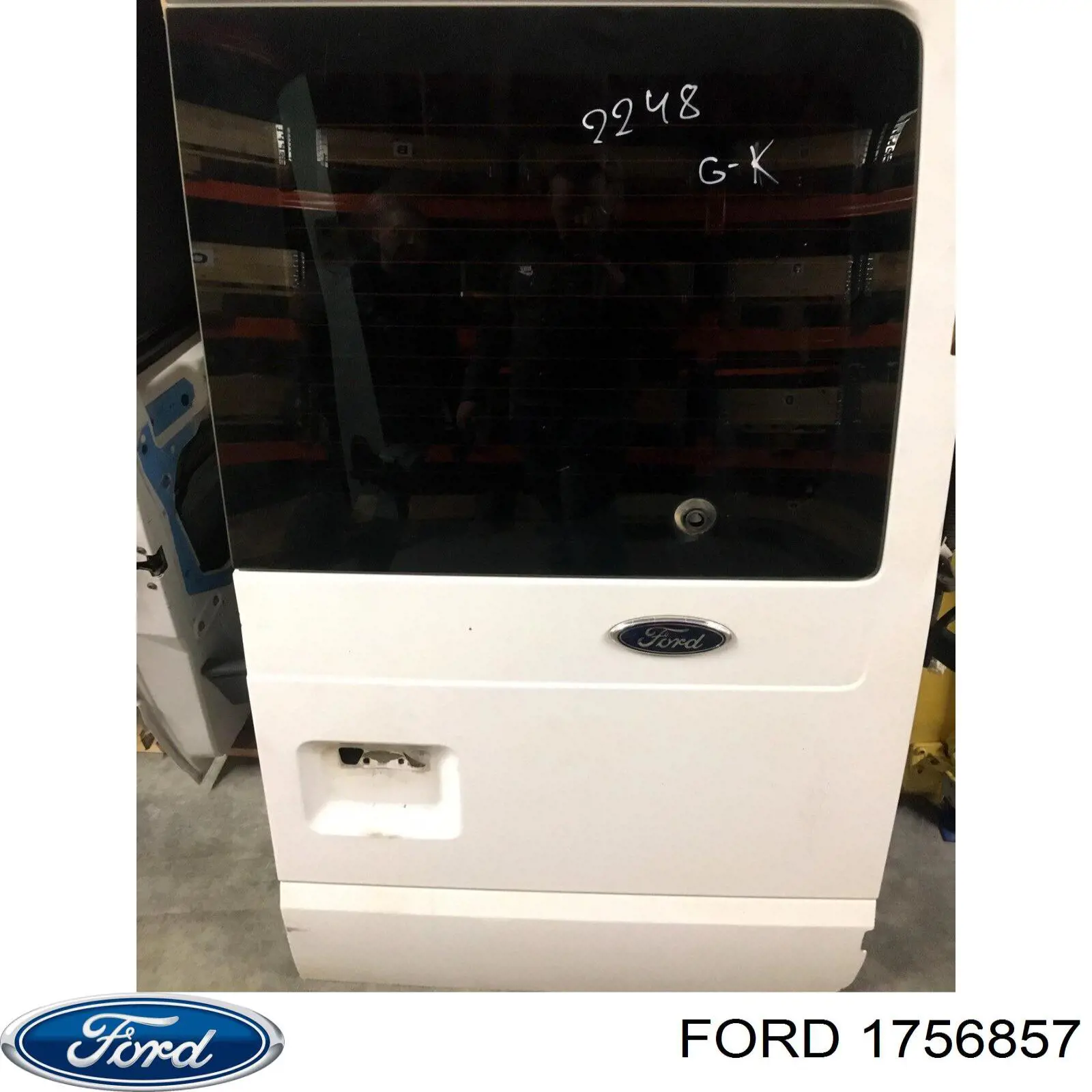 Дверь фургона задняя распашная правая Ford 1756857 цена, от 50.17 USD