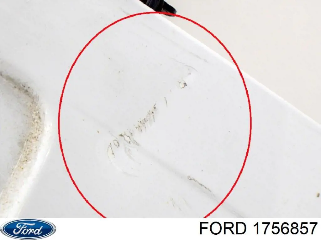 Дверь фургона задняя распашная правая 1756857 Ford