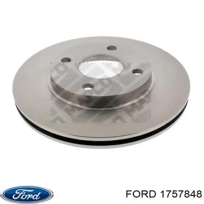 Передние тормозные диски 1757848 Ford