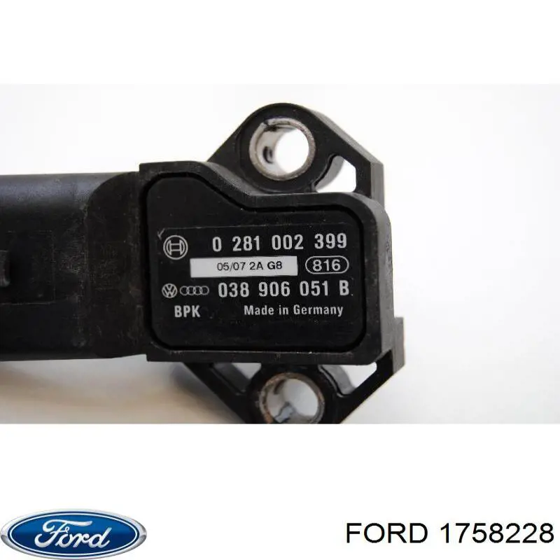 1758228 Ford caixa de filtro de ar