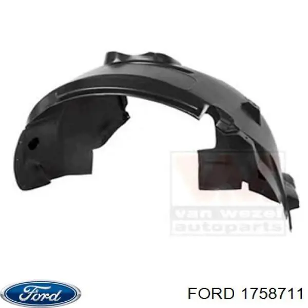 Подкрылок передний правый 1758711 Ford