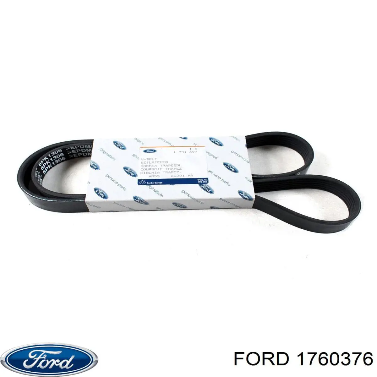 Купить 1760376 Ford Ремень генератора