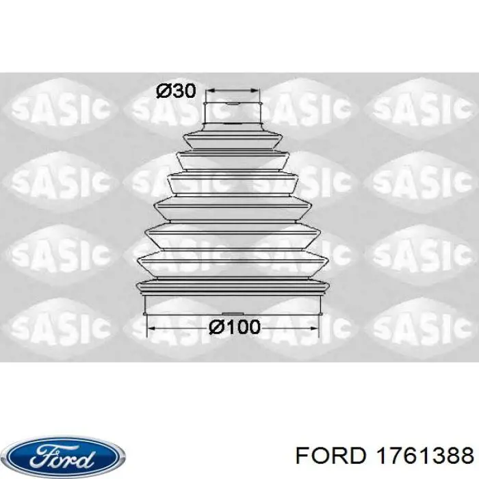 Купить 1761388 Ford Пыльник гранаты наружный, передний