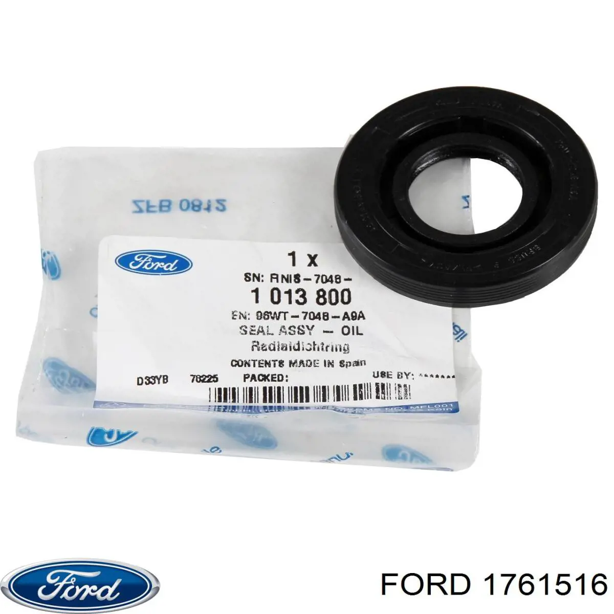 Патрубок вентиляции картерных газов 1761516 Ford