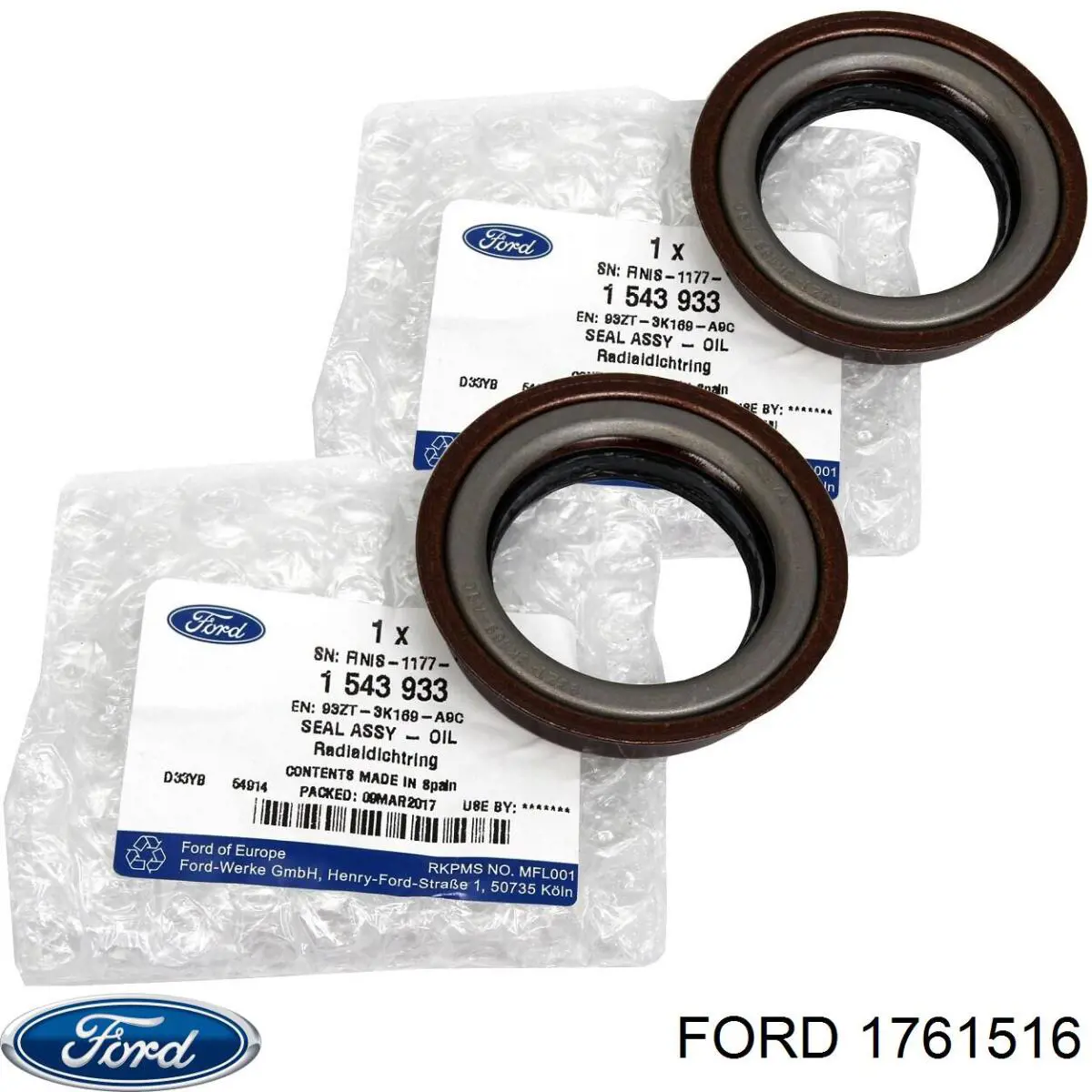 Патрубок вентиляции картера, маслоотделителя Ford 1761516 цена, от 5.17 USD