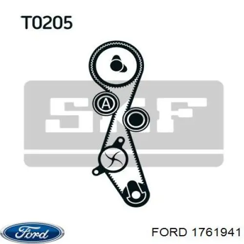Купить 1761941 Ford Комплект ГРМ