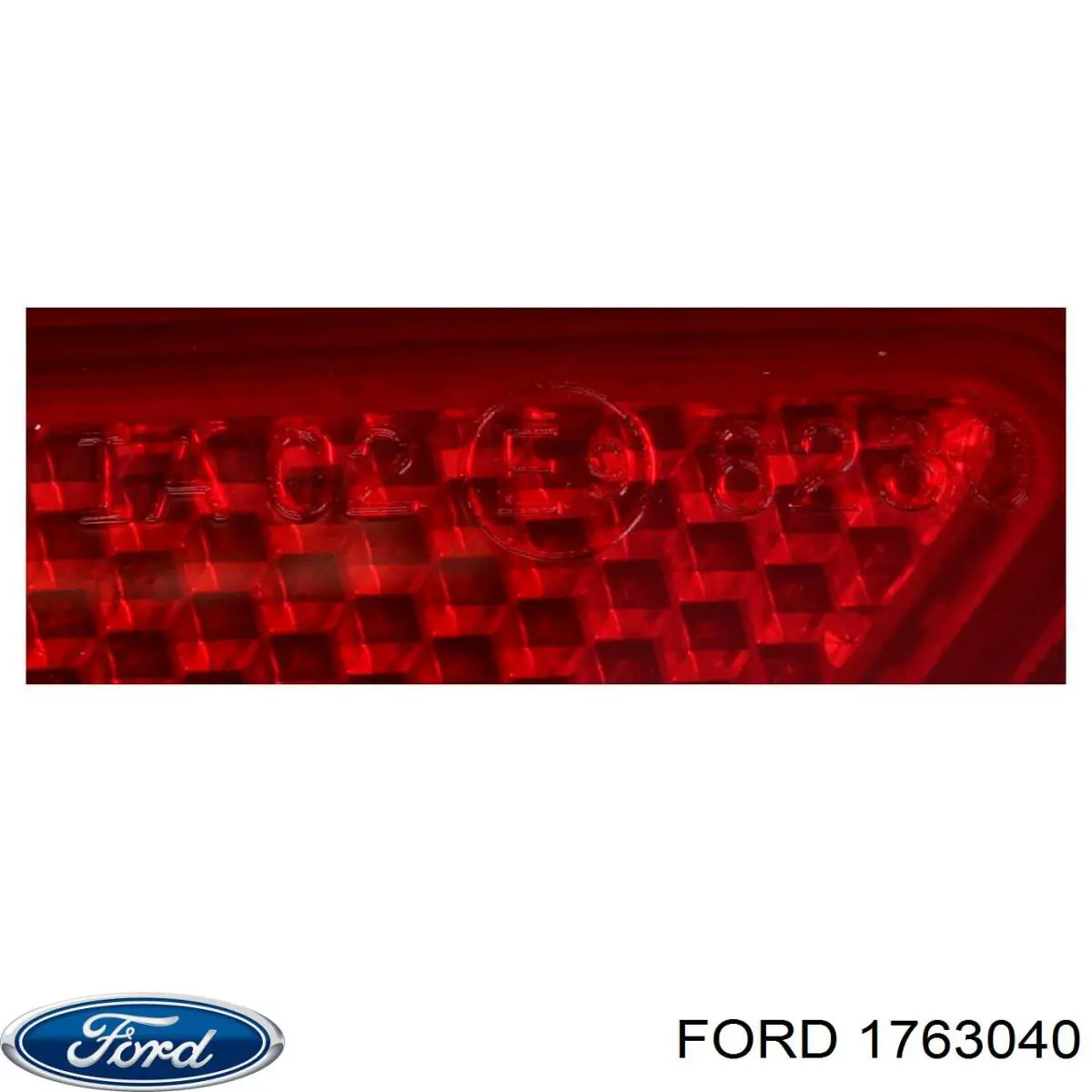 Левый отражатель заднего бампера Ford 1763040 цена, от 5.07 USD