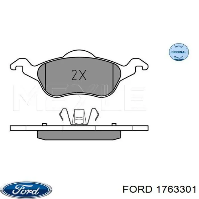 1763301 Ford Колодки передние