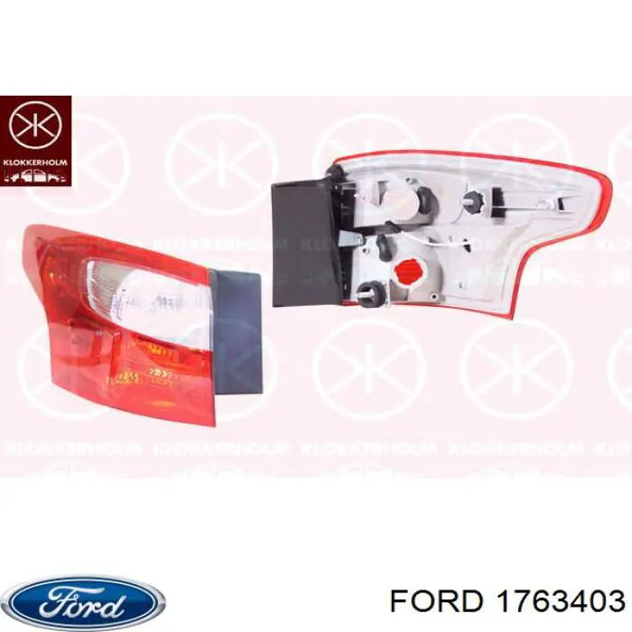 1763403 Ford фонарь задний левый внешний