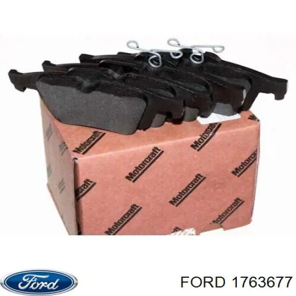Задние дисковые колодки Ford 1763677
