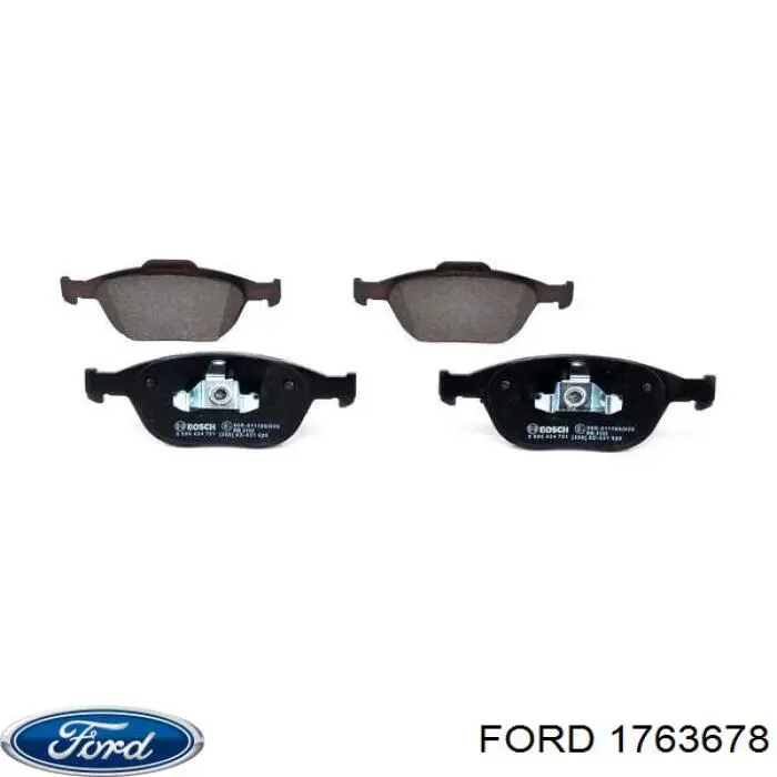 Тормозные колодки Ford 1763678