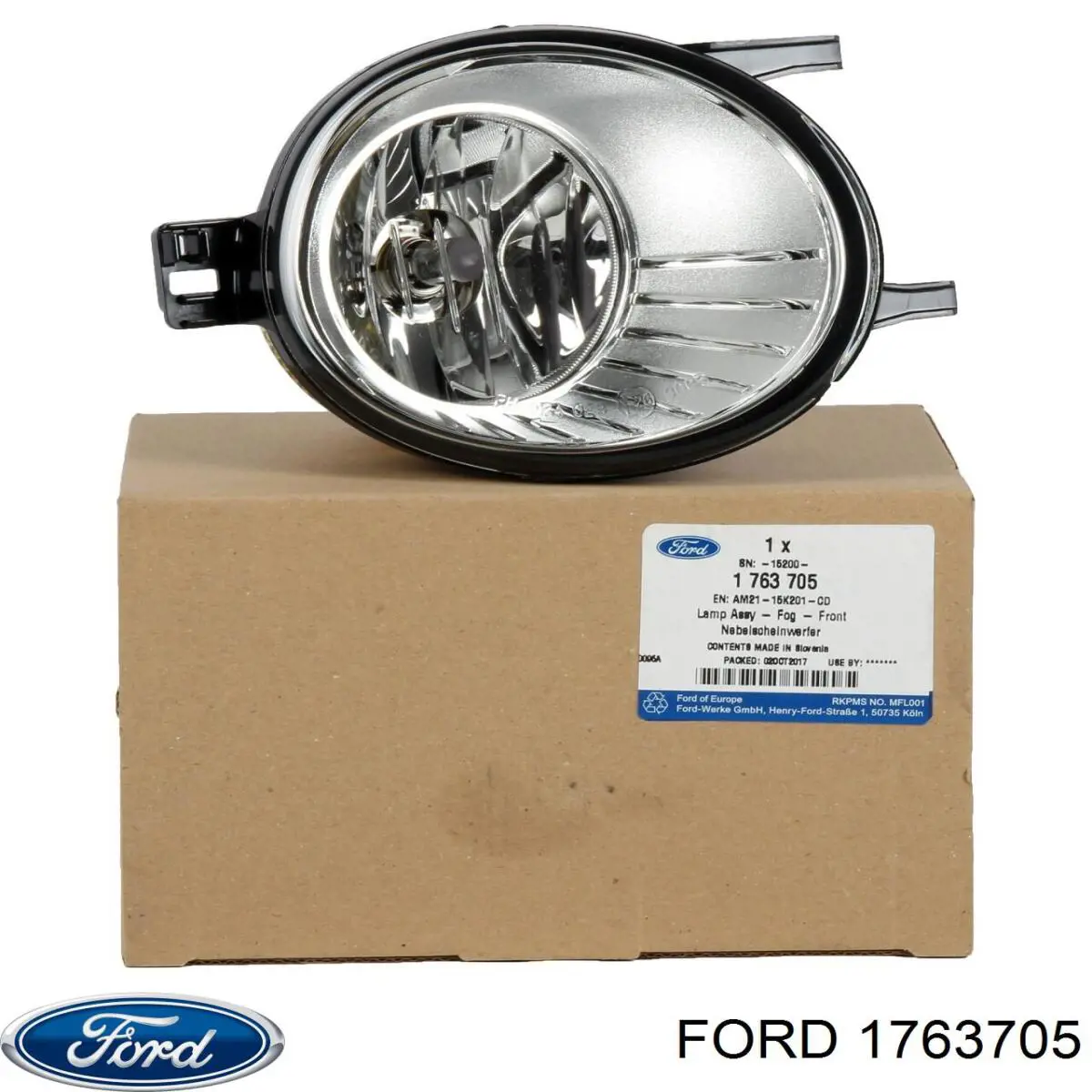 1763705 Market (OEM) luzes de nevoeiro direitas