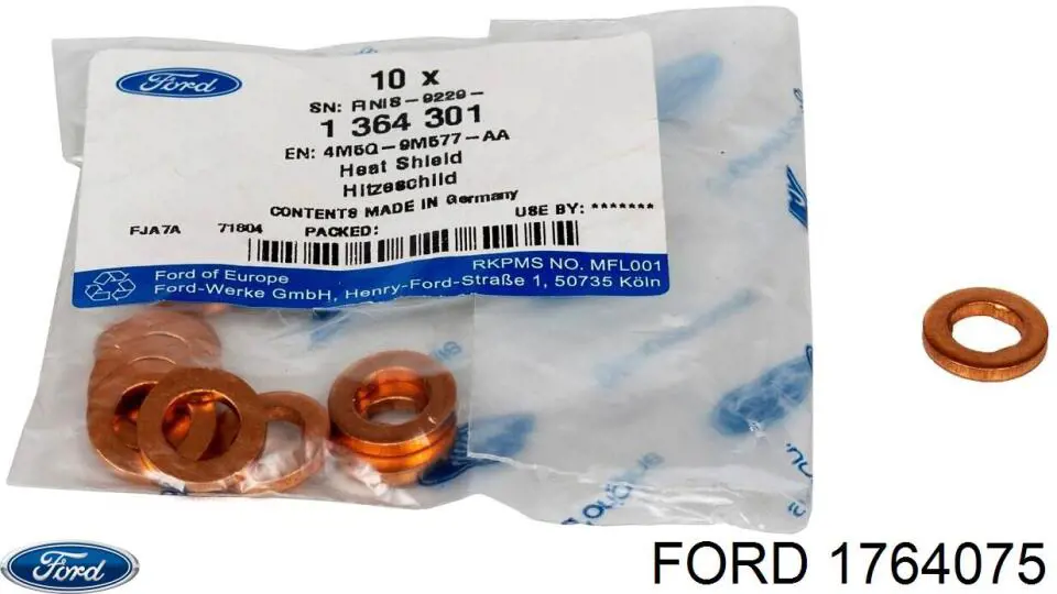 Kit de reparação do injetor 1764075 Ford