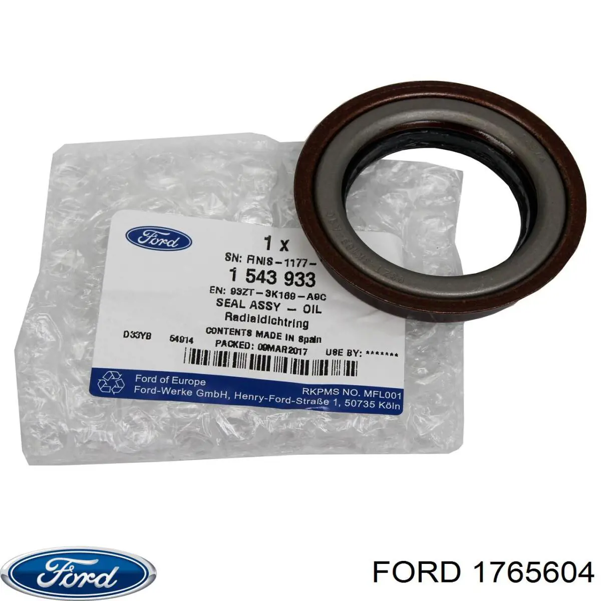 Болт головки блока цилиндров, ГБЦ Ford 1765604 цена, от 8.95 USD