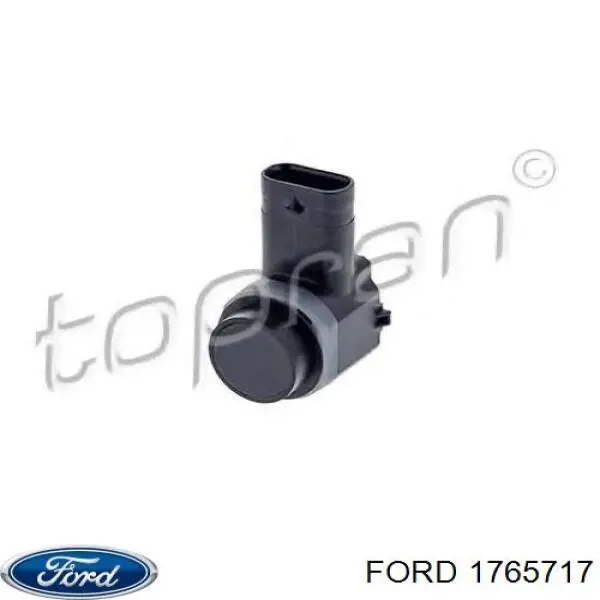 1765717 Ford sensor traseiro de sinalização de estacionamento (sensor de estacionamento)